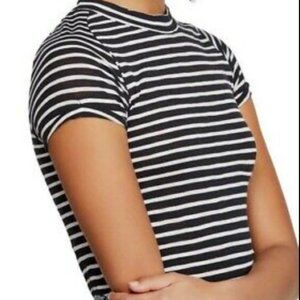 We the Free People Night Sky Striped Tee XS 3245